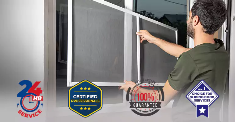 Sliding Screen Door Frame Repair in Lantana