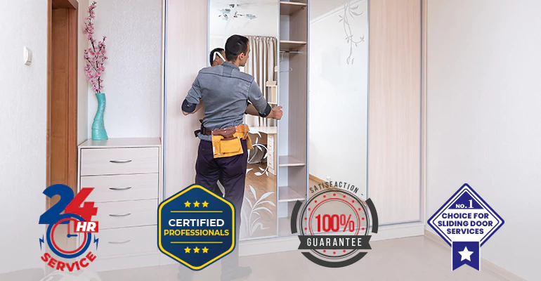 Sliding Closet Door Installation in Lantana, FL