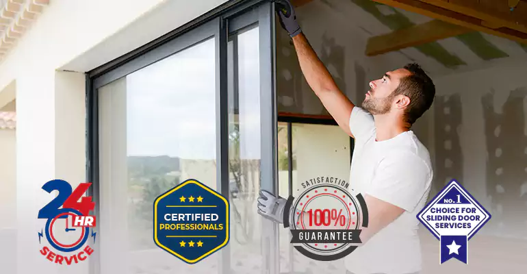 Sliding Glass Door Track Repair Service in Lantana